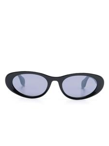 GIGI STUDIOS солнцезащитные очки в овальной оправе, черный