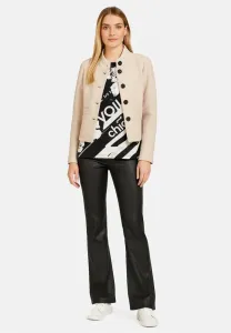 Mit gummizug blouse Betty Barclay, Schwarz Weiß