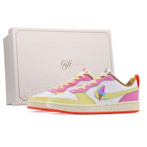 Детские скейтерские кроссовки Court Borough для младших школьников Nike, желтый