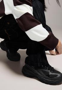 Кроссовки Bershka Trainers, Black