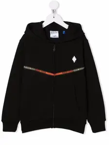 Худи с логотипом Marcelo Burlon County Of Milan Kids, черный
