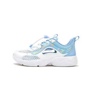 Нескользящие износостойкие низкие повседневные кроссовки для детей XTEP, белый/синий