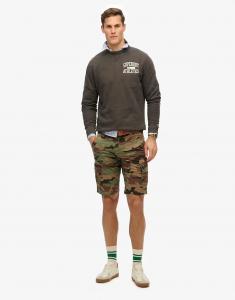 Толстовка Athletic essentials Crew Superdry, темно-серый