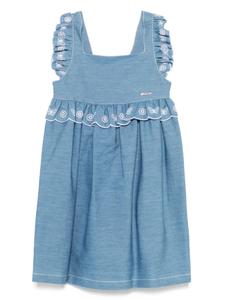 Платье с вышивкой Patachou, синий