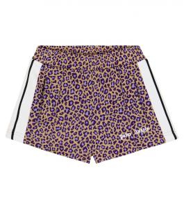 Спортивные шорты с анималистичным принтом Palm Angels, разноцветный