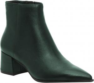 Женские ботильоны FOWT Classic черного цвета с матовой кожей, боковой молнией, закрытым заостренным носком, средней массивной подошвой, короткие ботинки однотонного цвета, осенние теплые туфли для повседневной носки, офиса и улицы, размеры 4-16 US