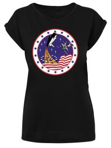 Рубашка F4NT4STIC NASA Classic Rocket 76, черный