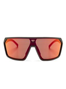 Adidas солнцезащитные очки-маска, зеленый