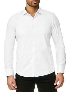 Рубашка RESLAD Hemd Uni, белый