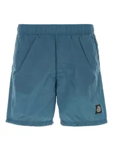 Плавки-шорты с нашивкой-логотипом Stone Island, синий