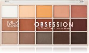 Палитра теней для век MUA Makeup Academy Professional 15 Shade Palette, Obsession 12 g