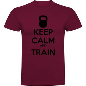 Футболка Kruskis Keep Calm And Train, красный