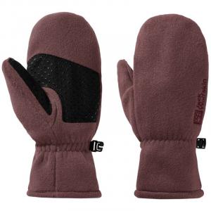 Перчатки флисовые варежки k Jack Wolfskin, цвет boysenberry