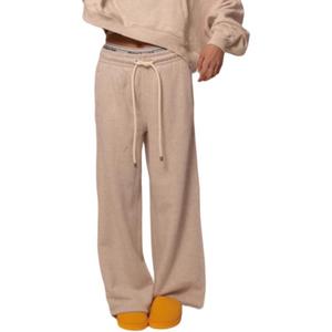 SS25 вязаные спортивные штаны унисекс Drew House, бежевый