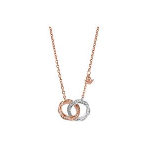 EMPORIO ARMANI Стальной ожерелье-чокер для женщин rose gold