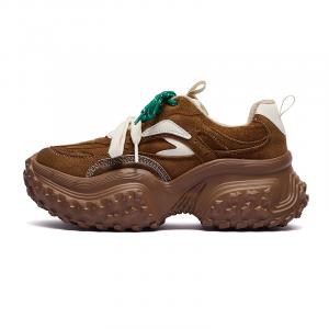 Женские кроссовки с низким берцем, устойчивые к скольжению и износу, теплые FCS, Apricot