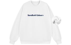 Унисекс свитшот SandKnit, белый