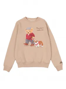 Толстовка с графичным принтом Mc2 Saint Barth Kids, нейтральный