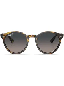 Солнцезащитные очки Larry в круглой оправе Ray-Ban, коричневый