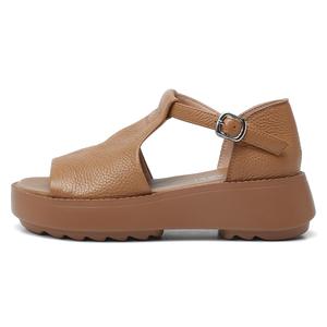 OULISASI Женские сандалии с одной лямкой абрикос, цвет Apricot