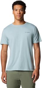 Футболка Columbia Mens PFG Uncharted Graphic Tee, Crushed Blue Heather/Pfg Swamp Shack