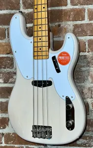 Бас-гитара Squier Classic Vibe '50s Precision от Fender, цвет White Blonde, в наличии, быстрая доставка!