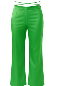 Расклешенные брюки WOMAN VISION, светло-зеленый