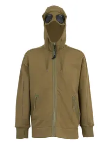 Худи с линзами на капюшоне C.P. Company, зеленый