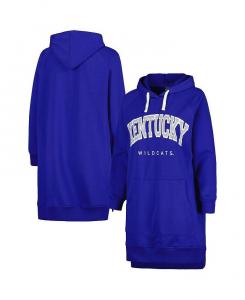 Женское платье-свитшот с капюшоном и реглан Royal Kentucky Wildcats Take a Knee Gameday Couture, синий