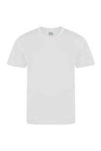 Крутая гладкая футболка AWDis, белый