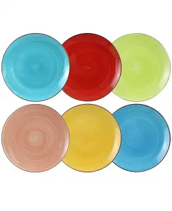 Обеденные тарелки Sebastian, набор из 6 штук Elama, multi