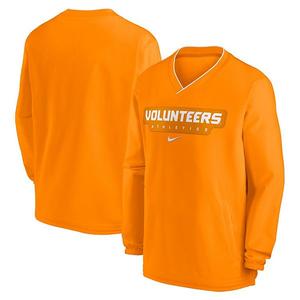 Мужской ветрозащитный пуловер Tennessee Orange Tennessee Volunteers 2024 Sideline Nike