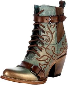 Женские ботильоны Corral C4182 Corral Boots, Blue/Golden