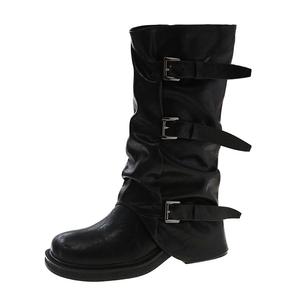 Dawei's house Сапоги женские черные