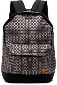 Серо-оранжевый грубый рюкзак BAO BAO ISSEY MIYAKE