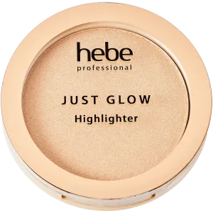 Хайлайтер для лица золотой просекко Hebe Professional Just Glow Highlighter, 10 гр