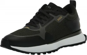 Мужские кроссовки BOSS Jonah в ретро-стиле, оливковый