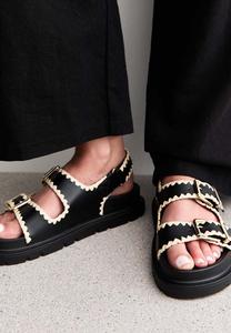 Босоножки на платформе WHIPSTITCHED New Look, черный