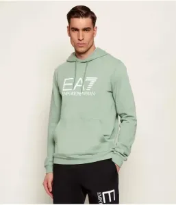 Толстовка slim fit Ea7, мятный