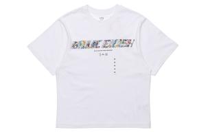 Белая футболка с логотипом UNIQLO x Takashi Murakami