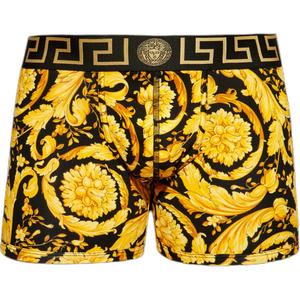Боксеры с принтом VERSACE, 1 упаковка (Желтый)