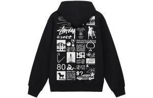 Толстовка унисекс Stussy, Черный