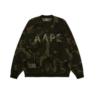 Aape Толстовка ALPHA INDUSTRIES FW24 мужская светло-зеленая