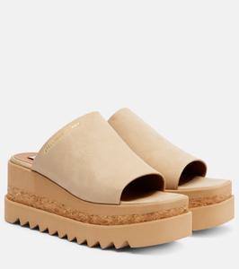 Платформенные мюли Sneak-Elyse Stella McCartney, Desert