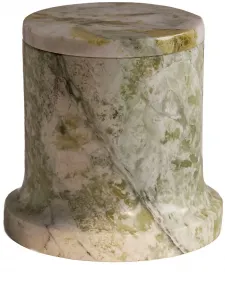 Свеча Sicilian Thyme Apple Jade Marble (250 г) Soho Home, зеленый