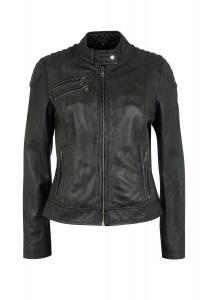 Кожаная куртка Riviera в байкерском стиле 7eleven, цвет Antra