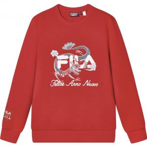 Свитшот Dragon Series унисекс Rhythm Red Fila, красный