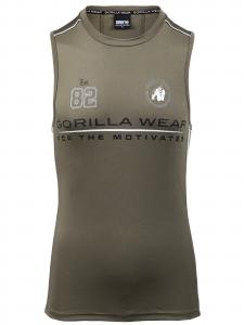 Gorilla Wear Футболка для тренировок 'Broxton' в цвете Olive