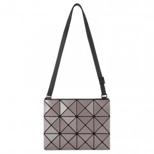 ISSEY MIYAKE Кроссбоди из ПВХ для женщин Brown Silver