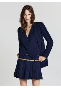 Юбка Calliope SKORT A PIEGHE CON CINTURA, Blu Notte/Dark Blue